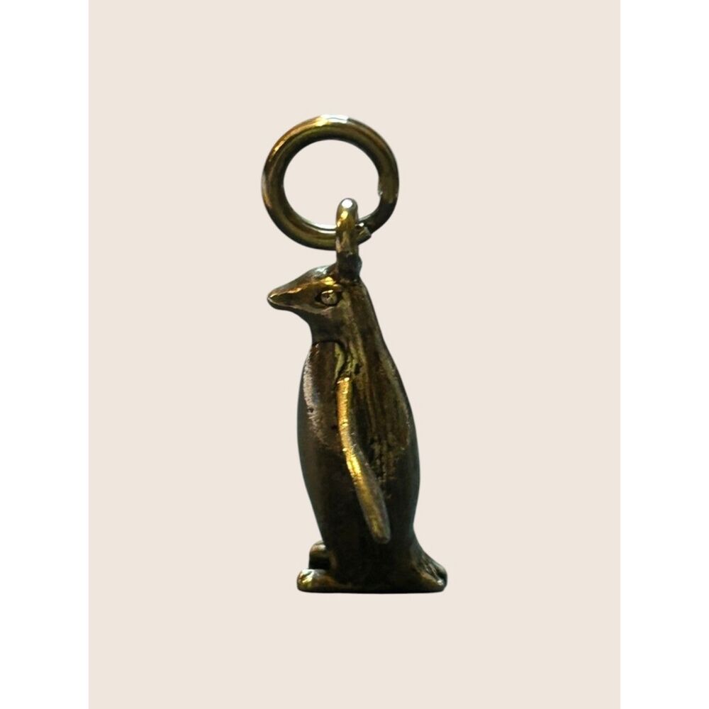 🐧 VTG SUNDANCER SJC STERLING SILVER 3D STANDING PENGUIN SOUVENIR CHARM